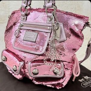 Coach poppy sequin